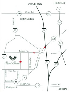 Regal Brook Area Map