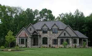 Custom new construction 2-story in Hudson, Canterbury on the Lakes